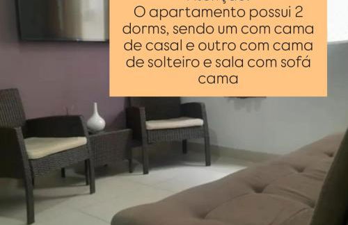 Esquina do Oceano, apartamento em frente à Praia Gonzaguinha - Foto 2