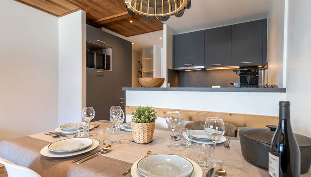 Le Curling A (Val Claret) - Foto 2, Kitchen / Dining Room