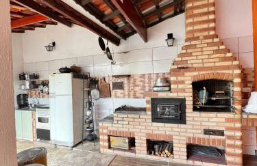 200 metros da praia churras fogao a lenha portao automatico cameras - Foto 1