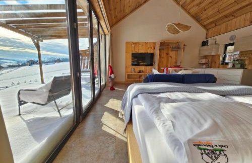 Stodoły w Bieszczadzie domy z basenem i widokiem na góry - Photo 10