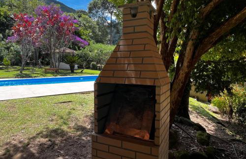 Casa em Friburgo com piscina, lareira suíte & quarto ATENCAO SABADO DIA 18 DE ABRIL TERA FESTA NA CHACARA - Foto 22