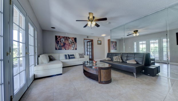 Zona de estar del vestíbulo