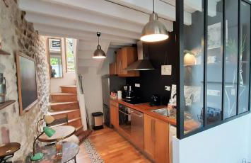 -Parking privé -Maison Entière -Balancoire en intérieur-Coeur historique -La Clef de Honfleur - Foto 27