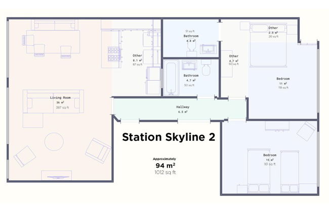 Station Skyline Two By My Getaways - Foto 28