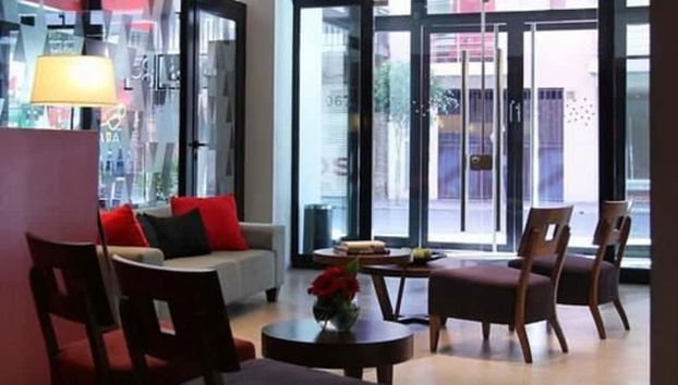 Sitzecke in der Lobby