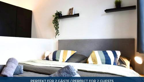 RtR Apartment Herne - Für bis zu 2 Personen - Voll ausgestattet - Zentrum - Smart TV - WIFI - Modern - Foto 3, towels