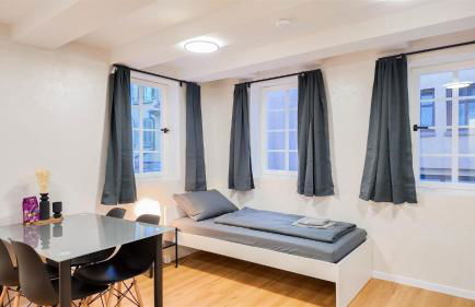 ALFA Stuttgart 2Z-Apartment 4 Betten SmartTV WLAN nahe Wasen Daimler l Bad & Küche l 2BR 4 beds kitchen bathroom - Foto 4