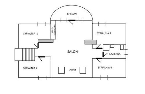 Dworek Świdwie, Górny Apartament & Harcówka - Foto 49