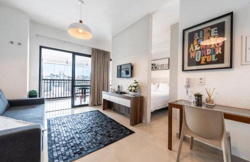 Rosemari's Apartments Centro SP com Piscina e Wi-Fi rápido - Foto 3