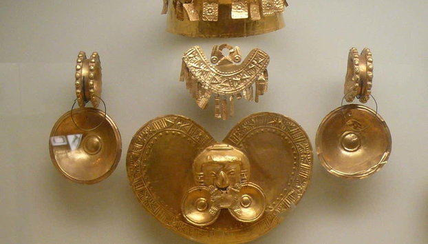 Tour da cultura colombiana - Foto 5, Peças de ouro pré-colombiano