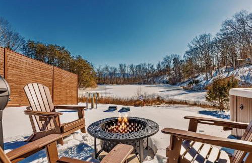 Lake Haus Cabin - Hot Tub, Sauna, Lake View, Wi-Fi - Foto 13