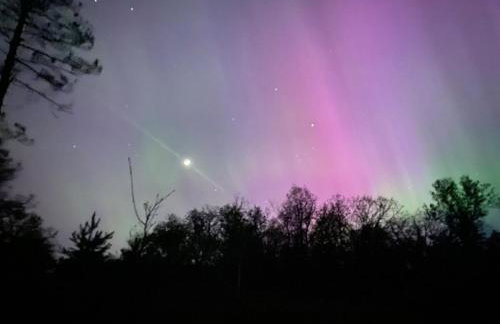 Cabin in the woods with fire pit and porch - Foto 62
