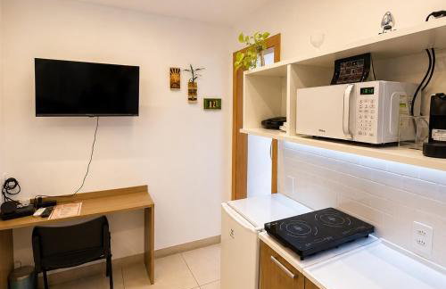 Apartamento completo e moderno com ar condicionado e piscina no centro do RIO - Foto 18