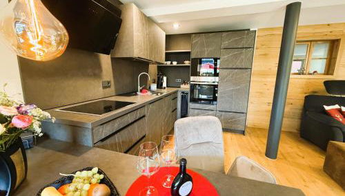 Ferienwohnung im Chaletstil Kornspeicher 70 qm Wellness Fitness Sauna Bergrödelhof - Foto 3