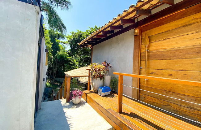 Casa Pé na Areia em frente à Ilhabela - Foto 56