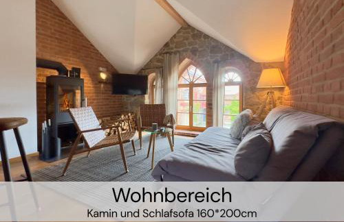 HexenburgbeiDresden 2 Zimmer Architektenwohnung mit eigener Sauna, Whirlwanne und Kamin - Nähe Sächsische Schweiz Dresden - Foto 15
