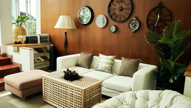 Sala de estar do lobby