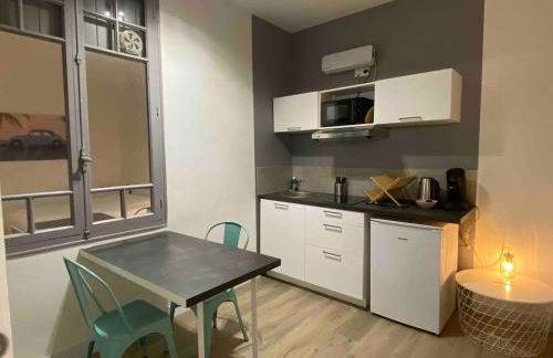 V1 lumineux studio plein centre - 5 min Golfech - Foto 4