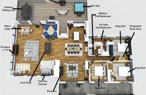 Luxe, Mountain VIEWS, Sauna, HotTub, Pups - Foto 59