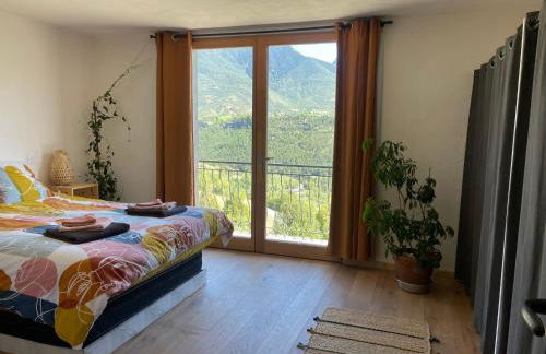 Très belle maison spacieuse et lumineuse, vue sur la station de Risoul et de Vars - Foto 34