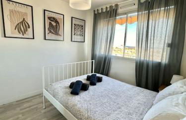 Joli 2 pièces - Proche aéroport - Terrasse vue mer - Foto 15