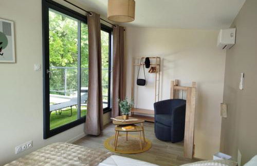 Les Terrasses du Lac - Vu sur le lac - 500m de la plage de fougères - Foto 9