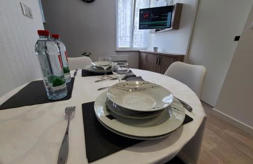 Appartement lumineux 4* pour 2 à Vittel, proche thermes, WiFi, parking gratuit - FR-1-589-745 - Foto 14