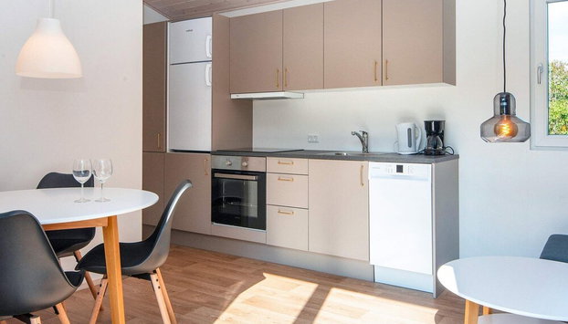 4 Star Holiday Home in Aabenraa - Foto 5, Cocina privada