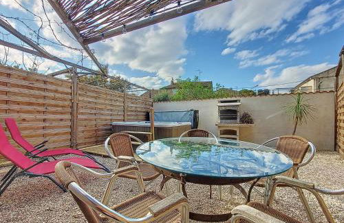 Le 34 degrés sud - 2 chambres - jardinet et jacuzzi - Foto 11