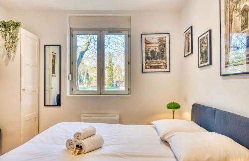 Le Basalte - Lumineux studio - parking privé - wifi - proche métro B - Foto 5