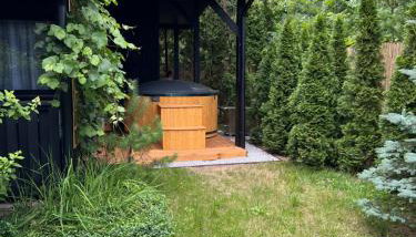 Bosko Siemiany - bania, jacuzzi, kino plenerowe, ognisko, rowery, SUP - Foto 3, Garden, Garden view