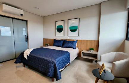 Flat de Luxo c/ Quarto Privativo 21º Andar Vertigo - Foto 4