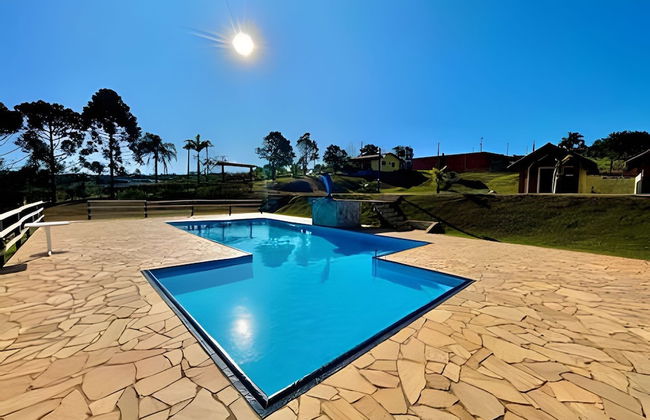 Chácara com 4 Chalés grande piscina - Foto 39