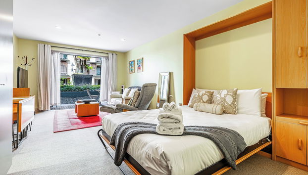 Viaduct Studio + Parking + Wine by Zodiak Stays - Foto 2, Habitación