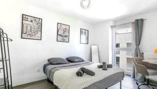 Charming, Paris in 15 minutes, private Parking - Foto 4, towels