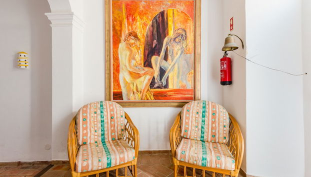 Zona de estar del vestíbulo