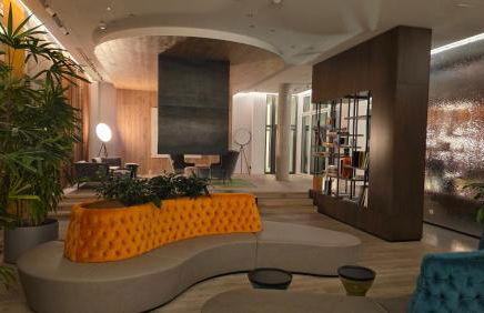 Business suite with skyline view with parking space - Foto 16