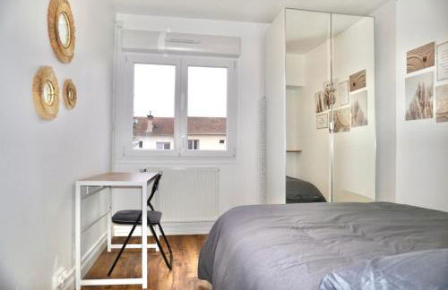 Le FOCH, appartement 3 chambres - proche Nancy Thermal - Foto 7