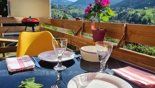 Private terrace, cosy appartement, ideal couple, bbq,relax, welcome, near La Clusaz, Grand Bornand, Annecy and lake, many sports and entertainment activities summer and winter - Foto 2