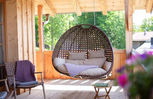 Traumhaftes Chalet mit Sauna und Whirlpool Refugium am Rehberg - Foto 14