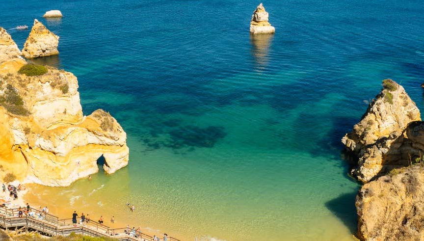 Paseo en barco por la costa de Lagos