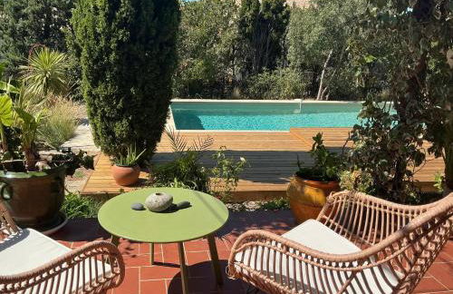 Le Doul Jolie villa au calme climatisée grande piscine jardin - Foto 4