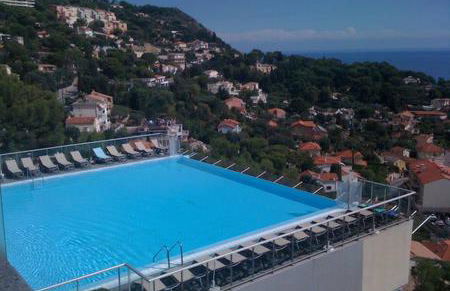 Appt 5 personnes vue mer piscine Costa Plana Cap d'Ail Monaco - Foto 12