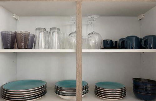 Modernes Apartment für Geschäftsreisende und Paare - WLAN - Parkplatz - Nespresso - zentral - Foto 9