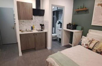 Le Petit Voyageur 5 min de la Gare & Nancy Thermal Logements Insolites Nancy - Foto 4