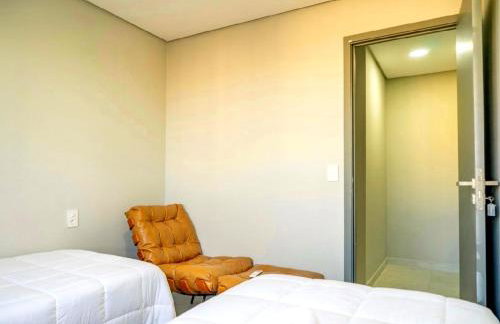 Apartamento 2 quartos, luxuosos com piscina na cobertura e 2 min da praia de Manaira - Foto 39