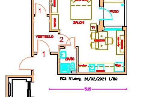 Small Apartment in Malaga next to the beach - Foto 3