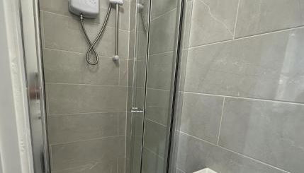 Central Colwyn Bay Studio Flat 2A - Foto 4, towels, Shower