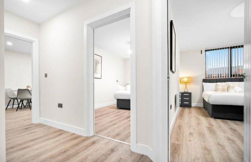 Stylish 2 Bed Apartment - Smart TV - WIFI - Jewellery Quarter 3AH - Foto 17