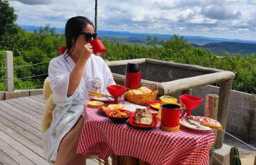 Chalé Formoso - Chalé Romântico com Hidromassagem - Foto 7